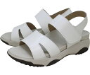 リゲッタ 厚底EVAサンダル ホワイト M(23.0〜23.5cm) RW0035-WHT-M 1足(4)