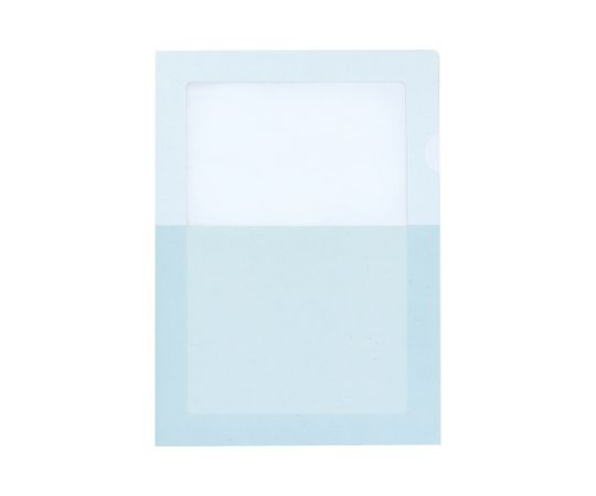 コクヨ ペーパーホルダー(オール紙)（窓付き）5枚入り青 フ-RKM750B 1パック(5枚入)