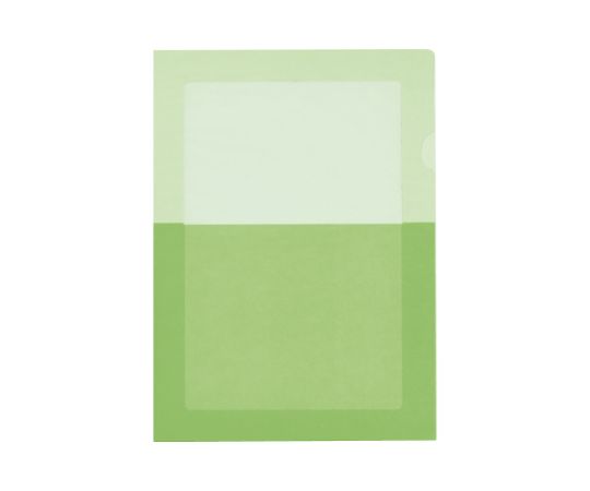 コクヨ ペーパーホルダー(オール紙)（窓付き）5枚入り緑 フ-RKM750G 1パック(5枚入)