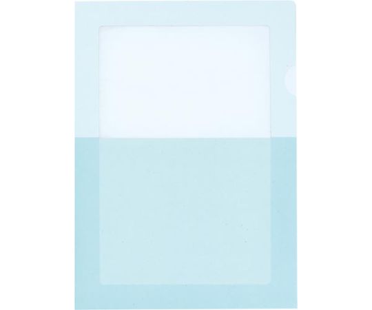 コクヨ ペーパーホルダー(オール紙)（窓付き）50枚入り青 フ-RKM750-10B 1箱(50枚入)