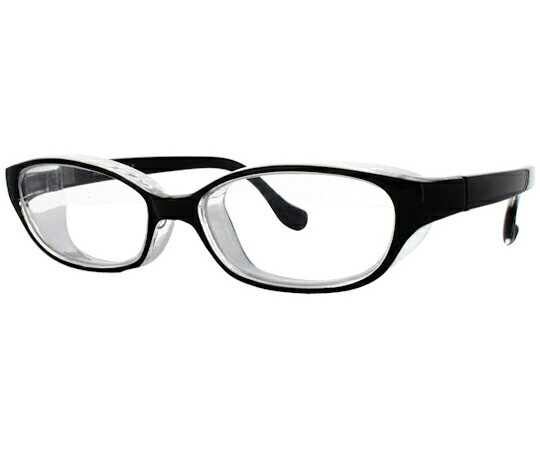 名古屋眼鏡 花粉対策メガネ スカッシースタイル レギュラー ブラック 8732-01 1本