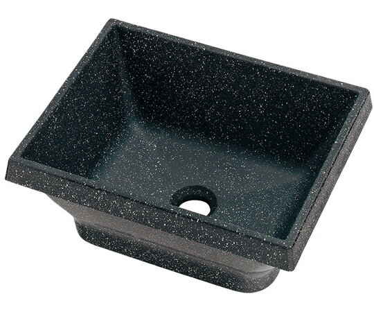 カクダイ 角型手洗器 月影石 493-256-MD 1個