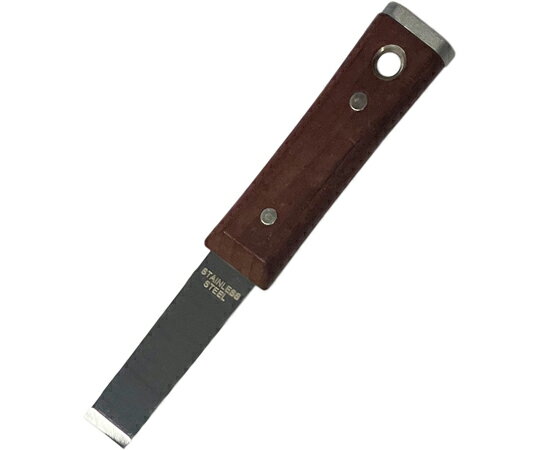 WIZ'A(アークランドサカモト) 木柄貫通スクレーパー I型 185mm WZ-WPI185 1丁