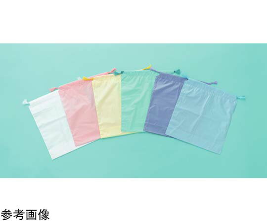 アズワン 巾着袋 イエロー 1箱(500個入) 4022425 1箱(500個入)