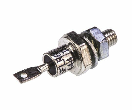 VISHAY 整流ダイオード スタッドアノード 16A 600V ねじ取り付け 2-Pin DO-4 1袋（100個入） VS-16FLR60S02 1袋(100個入)