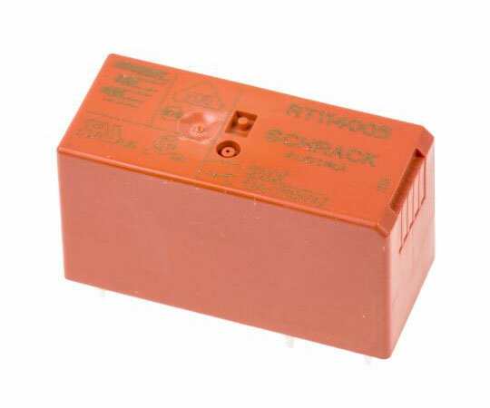 TE Connectivity リレー 5V dc 1c接点 12 A 基板実装 RT1 RT114005 1個