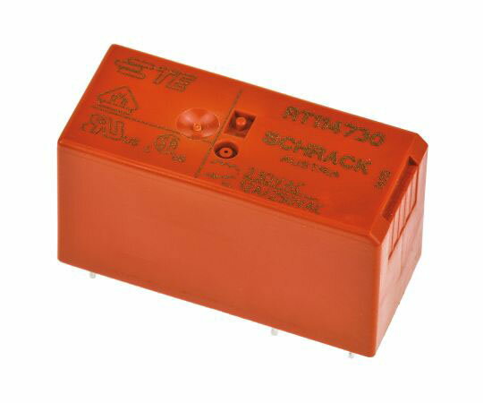 TE Connectivity リレー 230V 1c接点 12 A 基板実装 1箱（500個入） RT114730 1箱(500個入)