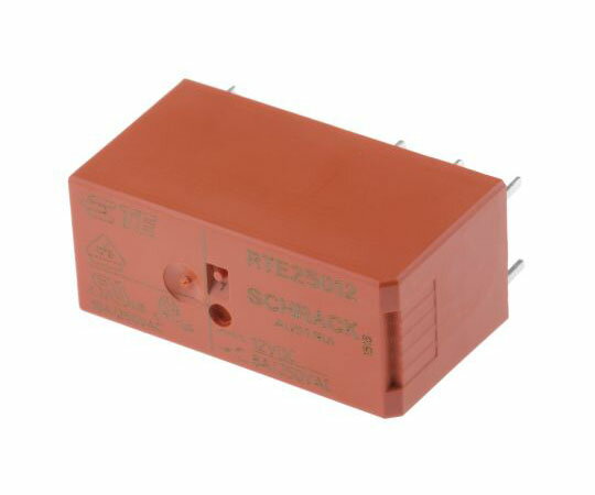 TE Connectivity リレー 12V dc 2c接点 8 A 基板実装 RT2 RTE25012 1個