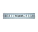 【大型直送商品】allsafe スチールクロスレール 穴無 TR-CRS 1本