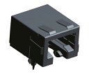 TE Connectivity RJ45ソケット 8P8C極 Cat3 ライトアングル スルーホール メス 1セット(1140個入) 2-5338556-1 1...