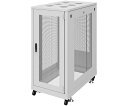 【大型直送商品】サンワサプライ 19インチサーバーラック メッシュパネル仕様 24U CP-SVN2410MGYN 1台(4)
