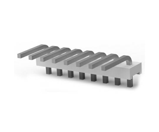 TE　Connectivity 基板接続用ヘッダ MTA-156シリーズ 8極 3.96mm 1列 ライトアングル 1袋（5個入） 640385-8 1袋(5個入)