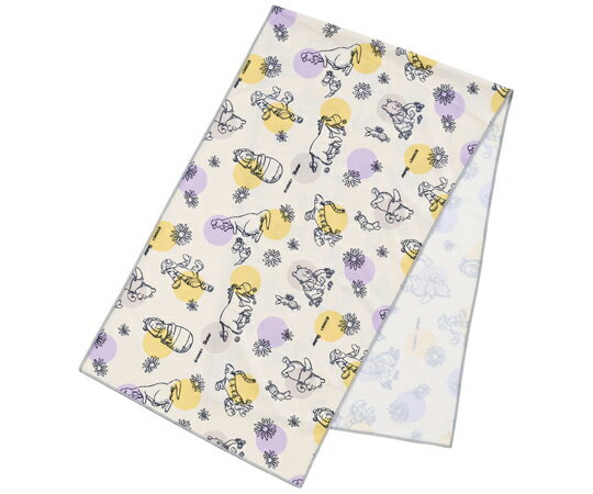 スケーター ケース付き クールタオル(100×30cm)くまのプーさん23 634147 1枚