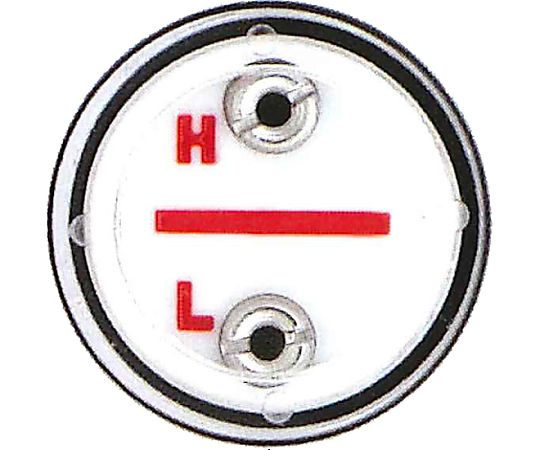 光宝興産 オイルゲージ オイルポット窓 SP型（ネジ止め式）二本線 SP-3 1個