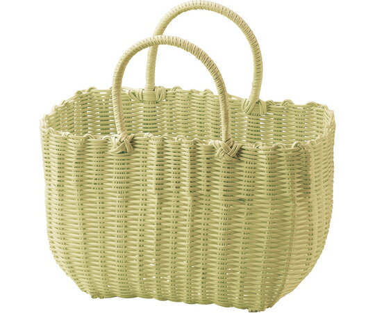 ちどり産業 カラフル湯かご 抗菌カゴバッグ イエロー 91-10YE 1個