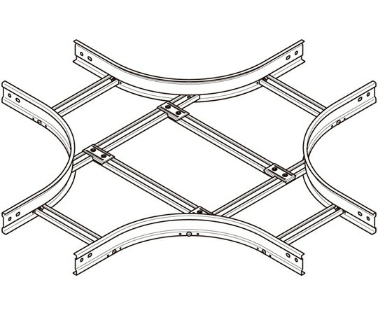 ネグロス電工 X形分岐ラック SRKX40 1本