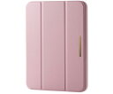 エレコム iPad mini(A17 Pro)用フラップケース ソフトレザー &me 背面クリア ピンク TB-A24SWVJM3PN 1個
