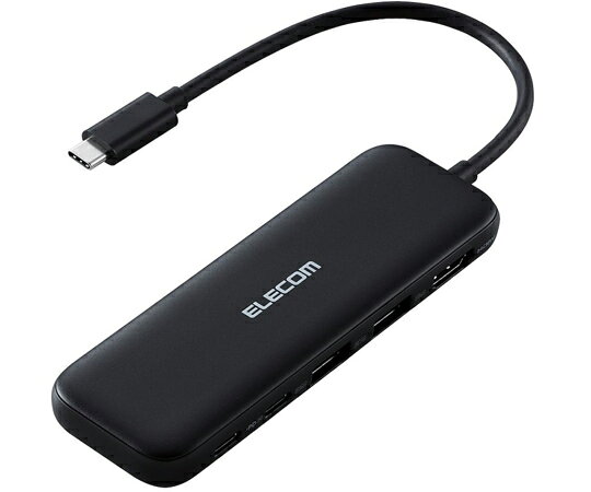 エレコム Type-Cドッキングステーション USB PD対応 ブラック DST-050BPBK 1個