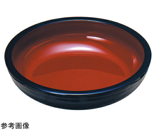 ヤマコー こね鉢（ABS/黒内朱）φ31cm 85434 1個