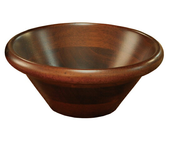 ヤマコー Home Cafe 天然木サラダボウル φ15cm ブラウン 87332 1個