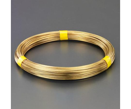 アズワン 4.0mmx9m /# 8 真鍮線 EA951AE-4A 1巻