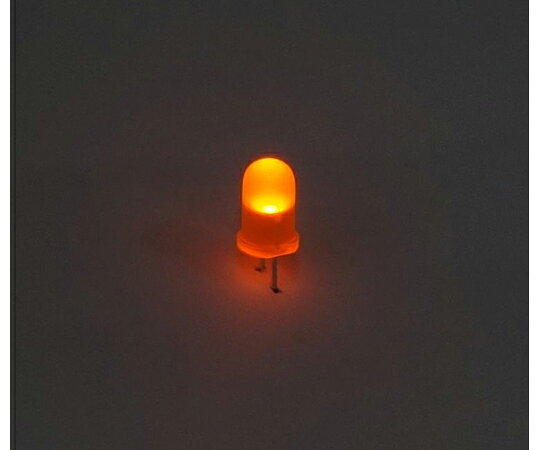 Linkman LED(橙、5mm、カラーレンズ) 503AD2E-1B 1個