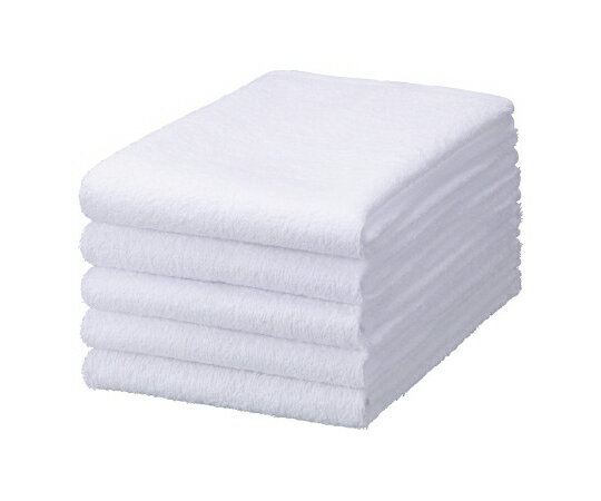 カウネット 抗菌防臭加工 業務用フェイスタオル 5枚 37401955 1パック(5枚入)