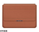メディアフューチャー パソコンケース 薄型 スタンド機能付き キャメル 11-12インチ case-17-univ-colc-t11 1個