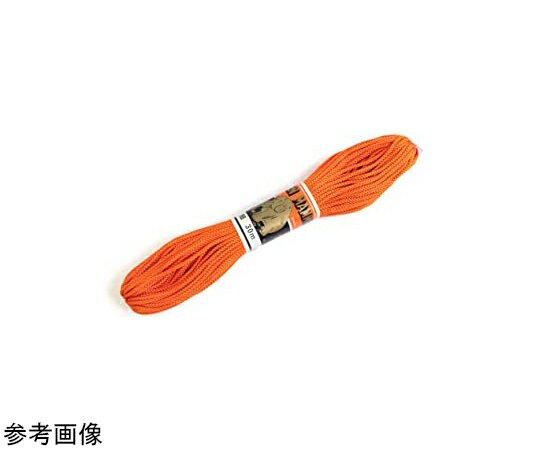 日本紐釦貿易 江戸打ち紐 細 30m巻き 柿色 EDH-15-30M 1巻