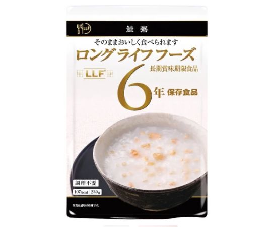 LLC 常温長期賞味期限食品 単品 鮭粥 1パック