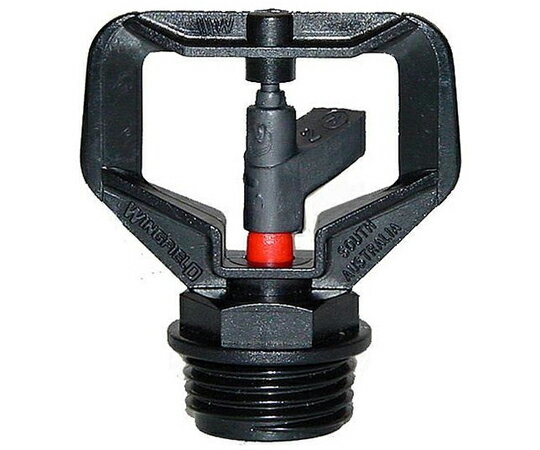 サンホープ マイクロスプリンクラー チャレンジャー 全円 1／2"オスネジ 赤 1個 MS630-R