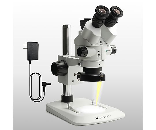 マイクロネット (USBカメラ専用)同時三視野ズーム式実体顕微鏡 三太T-GP + LEDリング照明（4分割点灯）..