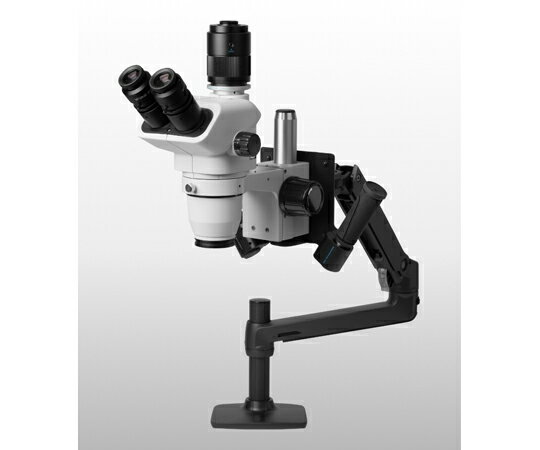 マイクロネット (MyDesk)(ウルトラCマウント搭載)同時3視野ズーム式実体顕微鏡 伸太T（アーム式） 1式 ..