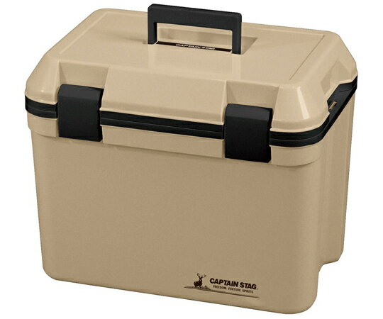 CAPTAIN　STAG シャルマン クーラーボックス 25 ベージュ 1個 UE0088