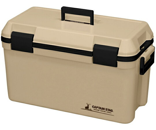 CAPTAIN　STAG シャルマン クーラーボックス 35 ベージュ 1個 UE0089