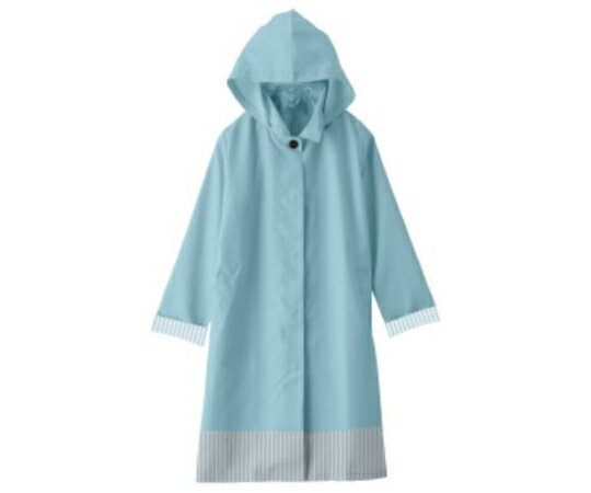 丸十コーポレーション Actual PRODUCTS ステンカラーレインコート フリー ライトブルー 1個 6003207