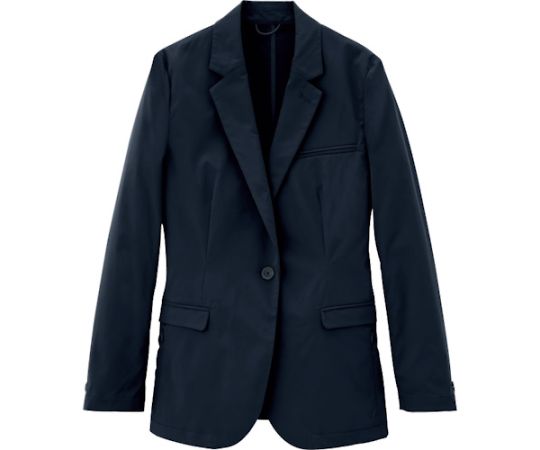 アイトス アクティブスーツ レディースジャケット ネイビー L 1着 AZ161-008-L