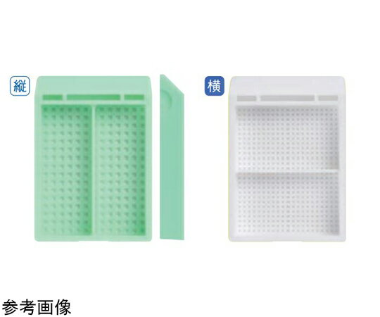 マツナミ パスカセット M-2 横 グリーン透明蓋 プリンタ専用 1000個入 1箱(1000個入) QM21905