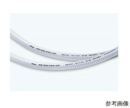 十川産業 ピュアフーズスプリングホース 内径32mm（25mカット） 1本 PFS-32