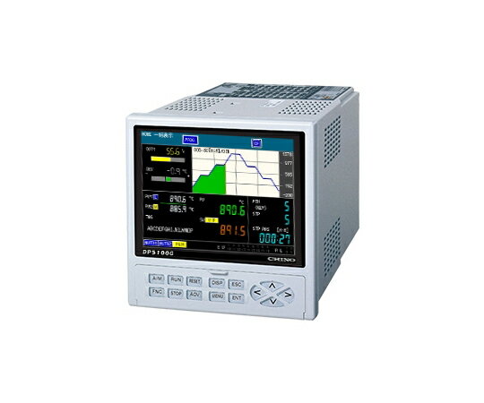 チノー 広域制御用グラフィック形プログラム調節計 オンオフサーボ形（微小負荷仕様） 1台 DP2180G000-..