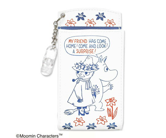 セントレディス ムーミン 胸ポケット用ペンケース SURPRISE ブルー 1個 ST-CNM0007