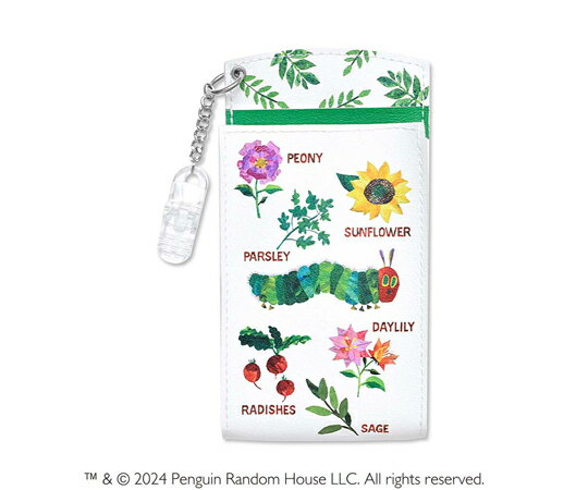 セントレディス エリックカール 胸ポケット用ペンケース GARDEN FRIENDS グリーン 1個 ST-CNEC0006