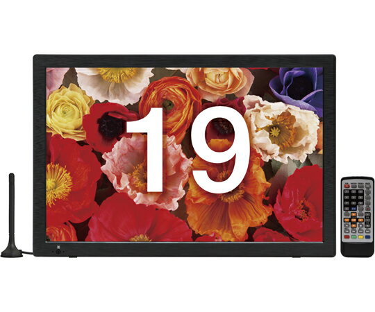 TEES TEES19型ポータブルテレビ 1台 PT-190-FTS
