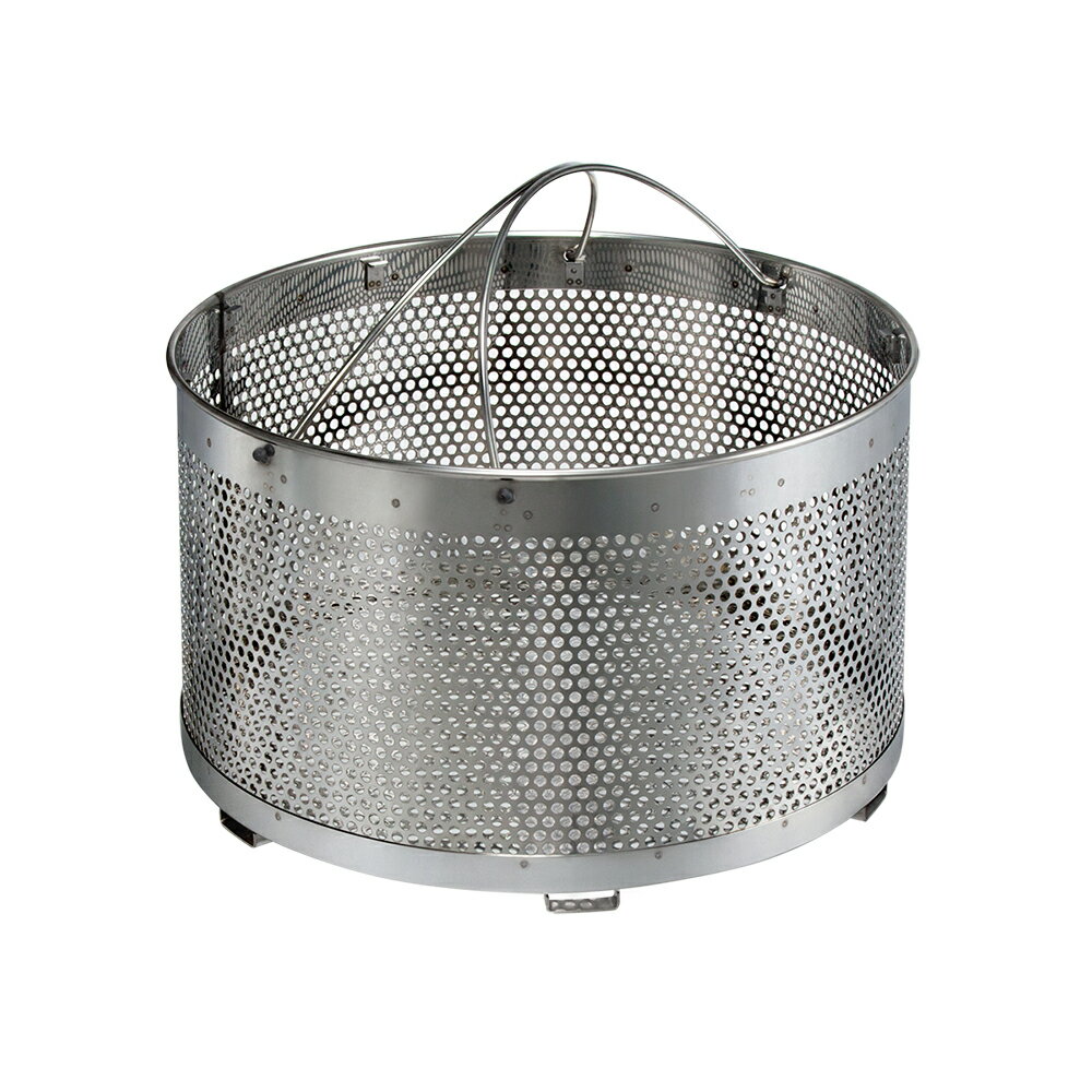【大型商品代引不可/直送】 トミー精工 オートクレーブ用ステンレスカゴ φ415×233mm 1個 ACA-1100B