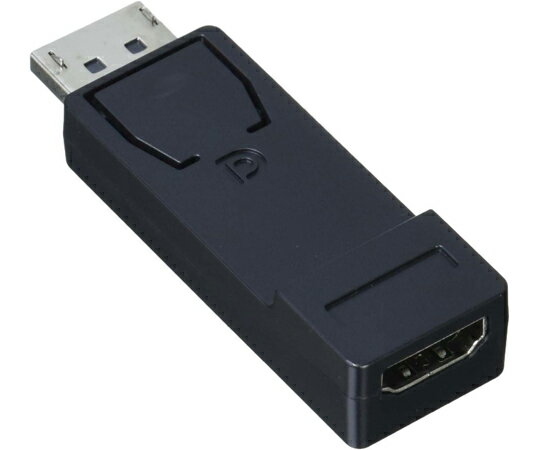 変換名人 変換プラグ Display Port→HDMI 1個 DPA-HDMIBN