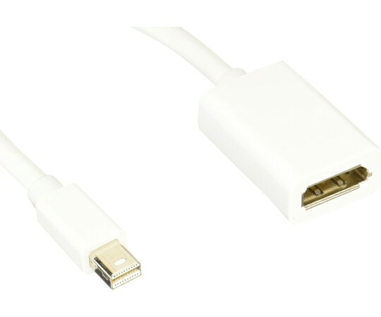 変換名人 変換プラグ mini Display Port→Display Port 1個 MDP-DP