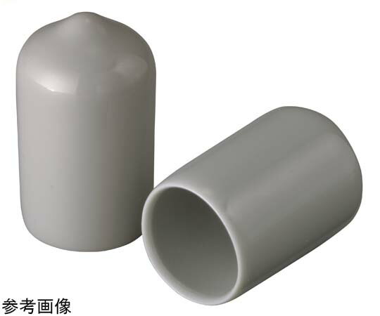 岩田製作所 保護キャップ 丸（100個入）灰 1パック(100個入) HLGY80-B