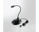 エレコム 1.5m/USBスタンドマイク(ミュートスイッチ付) 1個 EA764AB-141
