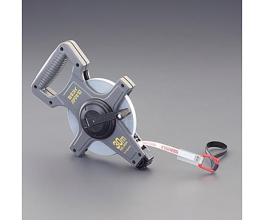 アズワンカタログ商品 10mmx50m 巻尺（スチールテープ・ナイロンコート） 1個 EA720KD-22