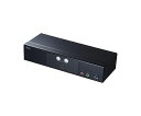 サンワサプライ パソコン自動切替器(DisplayPort対応/2:1) 1個 EA764AE-63